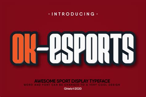 1001 font esport|Ok.
